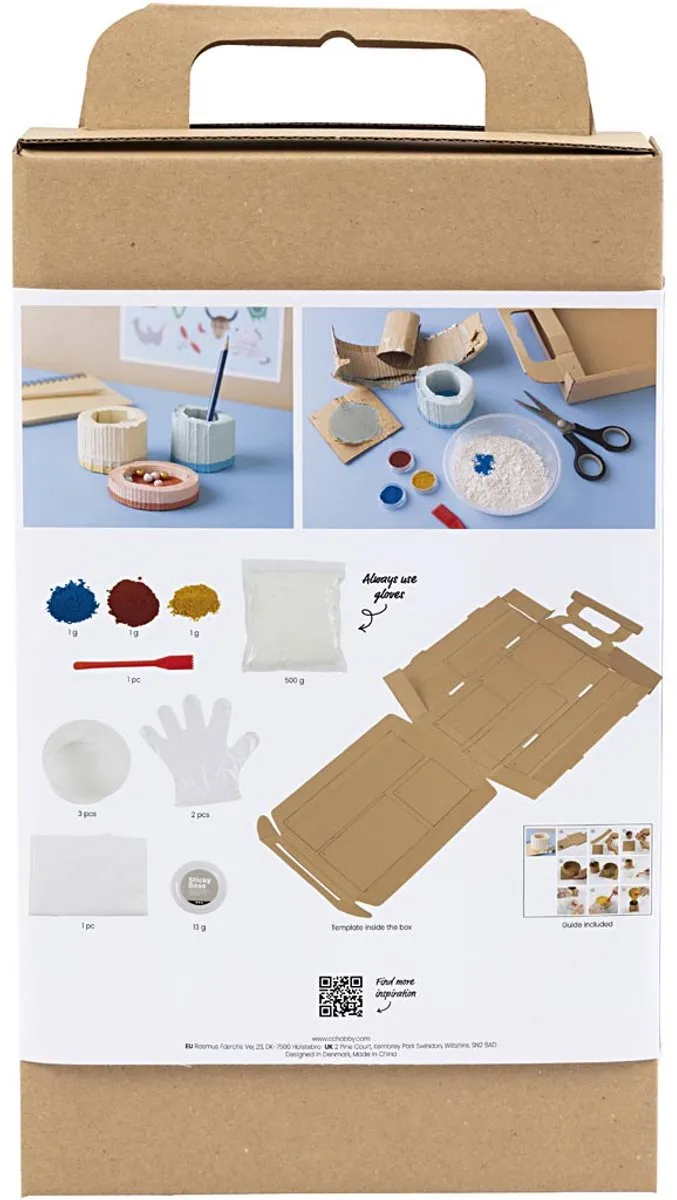 Creativ Company Hobbyset Gieten Bakjes - Multikleurig