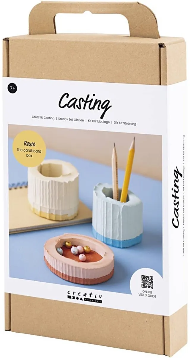 Creativ Company Hobbyset Gieten Bakjes - Multikleurig