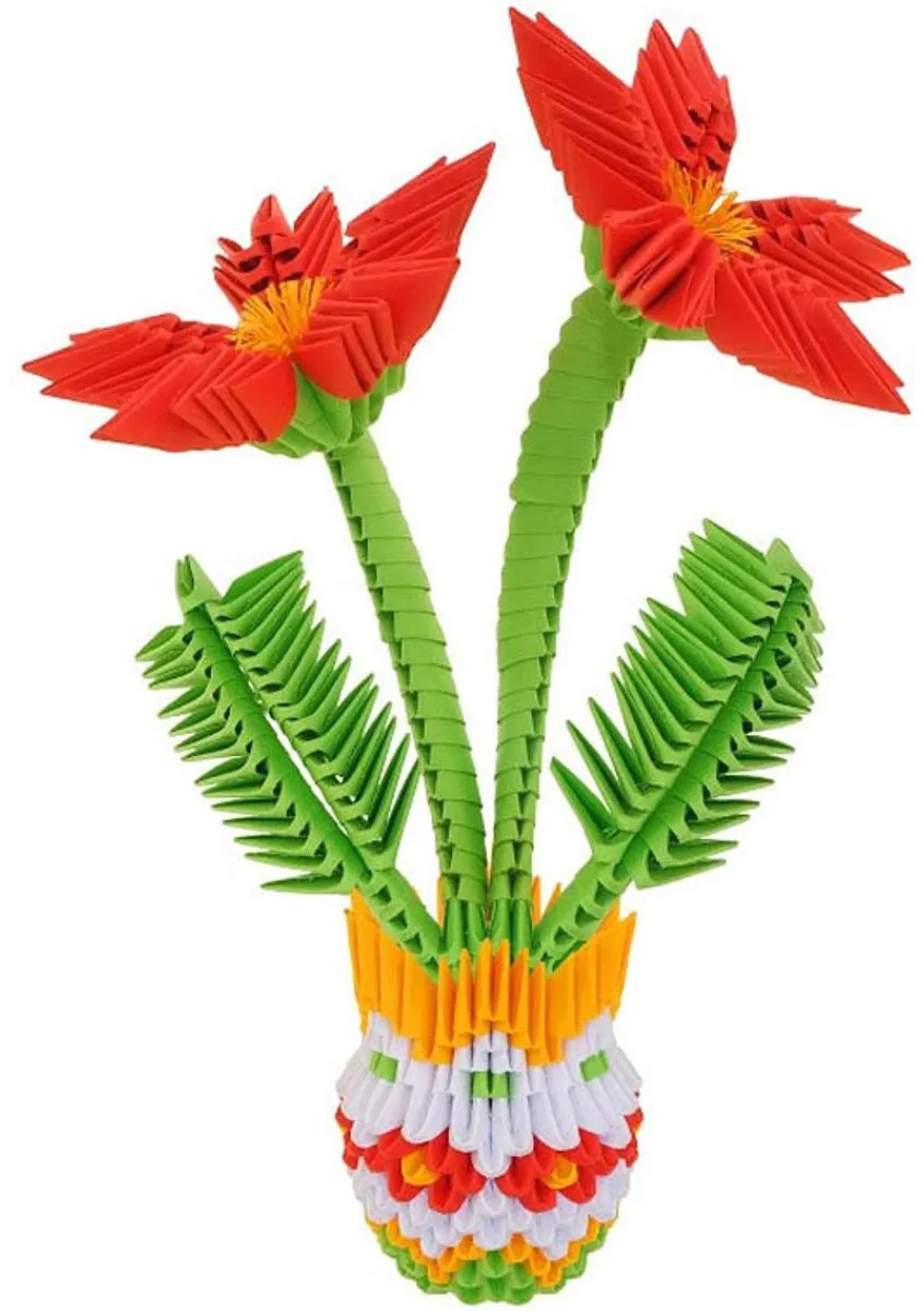 Alexander Origami 3D Bloempot - 554 Stuks