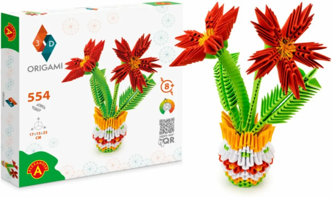 Alexander Origami 3D Bloempot - 554 Stuks