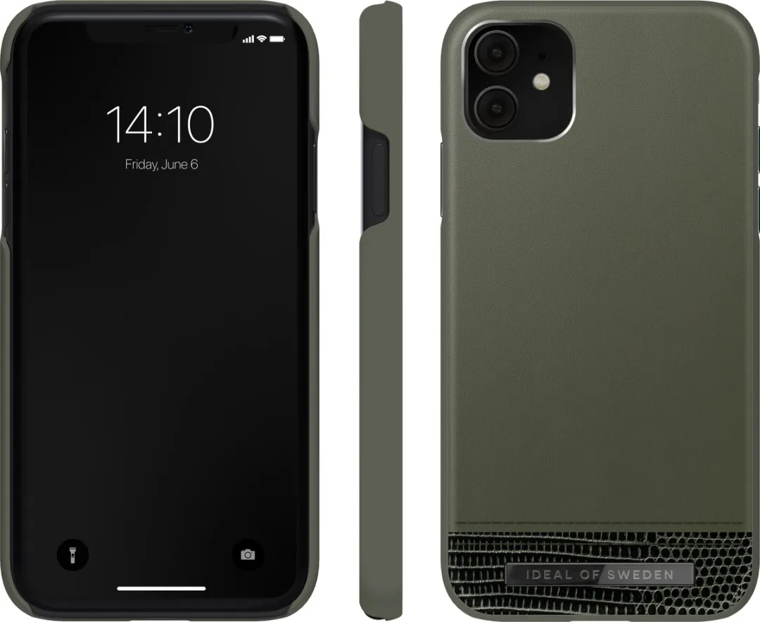 iDeal of Sweden Atelier Case Unity iPhone 11/XR - Groen - IDACAW20-1961-235 - afbeelding 2 van 6