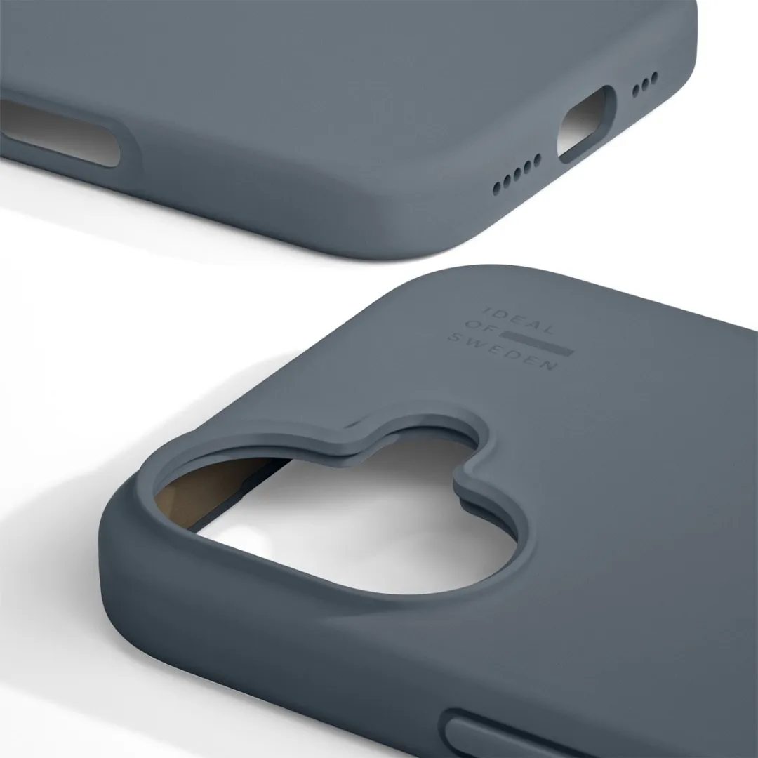 iDeal of Sweden iPhone 17 Silicone Hoes - Midnight Blue - IDSICMS-I2561-411