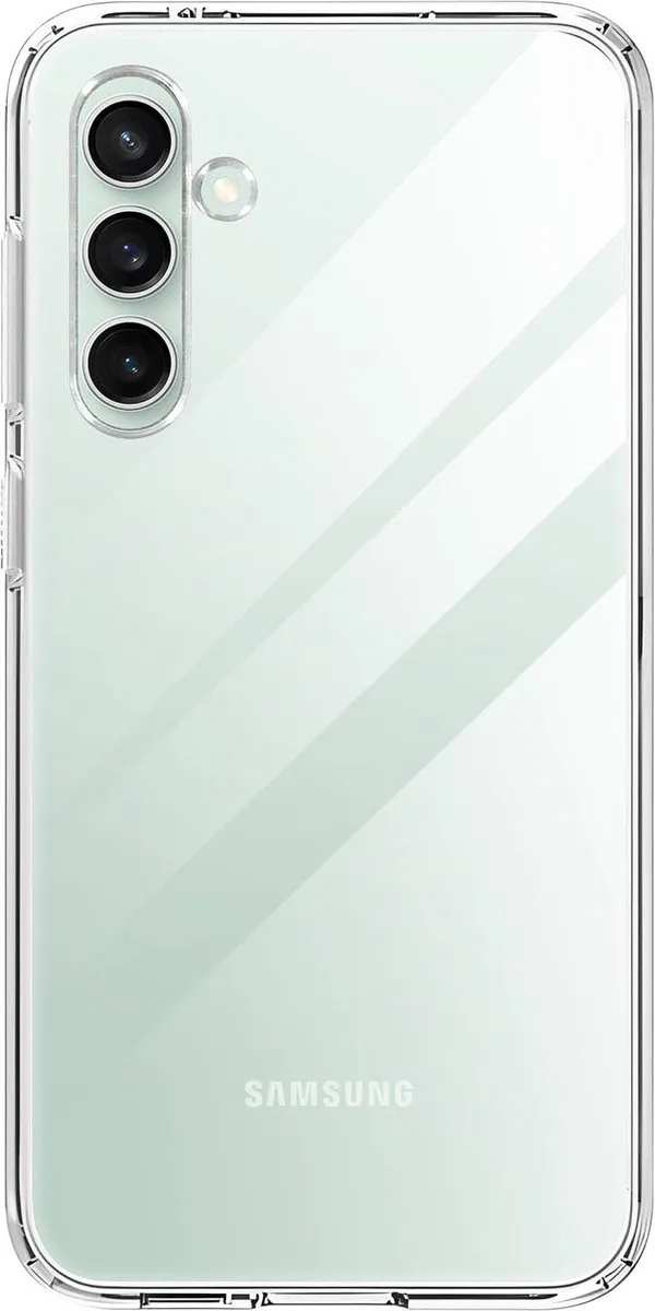 Spigen Liquid Crystal Hoesje ACS06369 - Samsung Galaxy S23 FE - Transparant