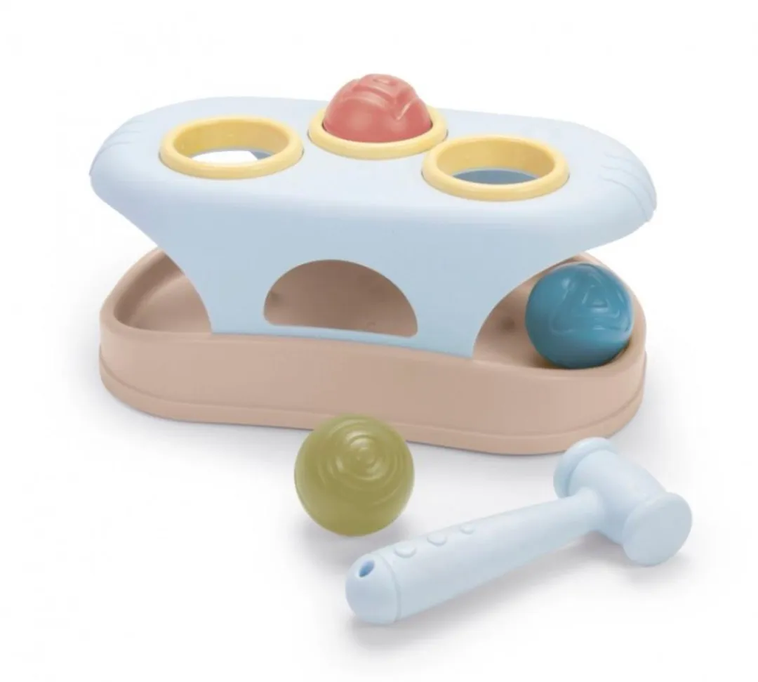 Dantoy Bio Speelgoed Tiny Pounding Bench - Multicolor