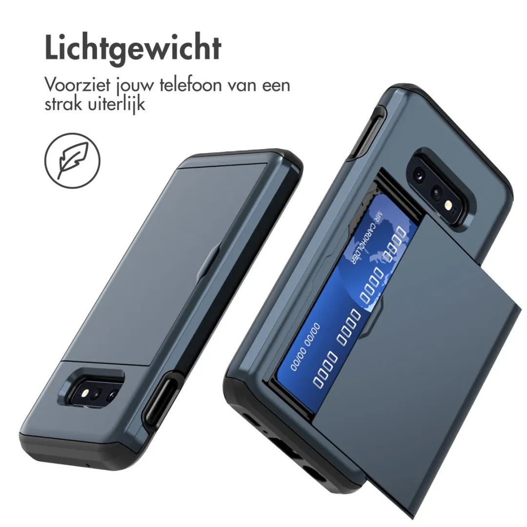 Imoshion Hoesje Samsung Galaxy S10e - 2 Pasjes - Donkerblauw
