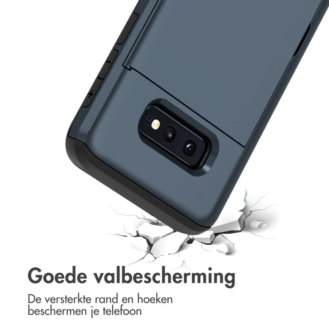 Imoshion Hoesje Samsung Galaxy S10e - 2 Pasjes - Donkerblauw