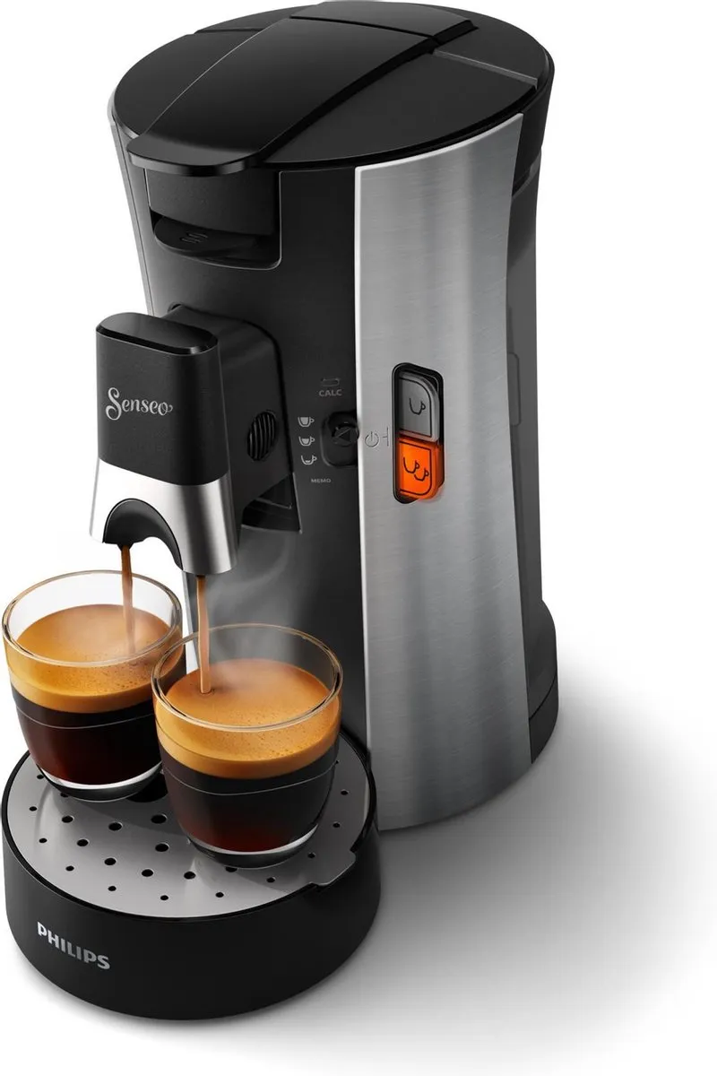 Philips Senseo Select CSA250/10 Koffiepadmachine - 2 Kopjes - Zwart