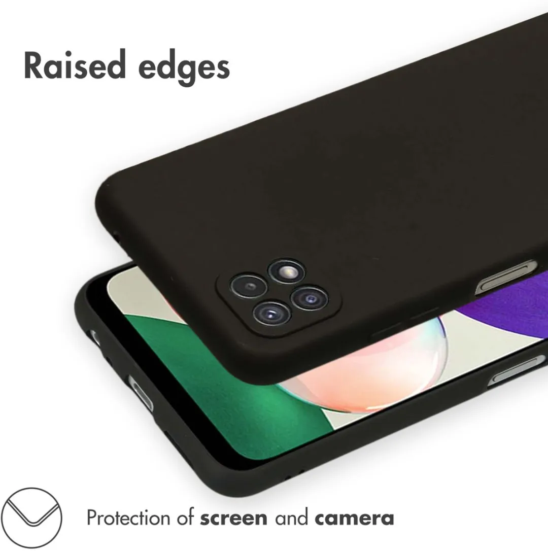 Imoshion Hoesje Samsung Galaxy A22 5G - Zwart