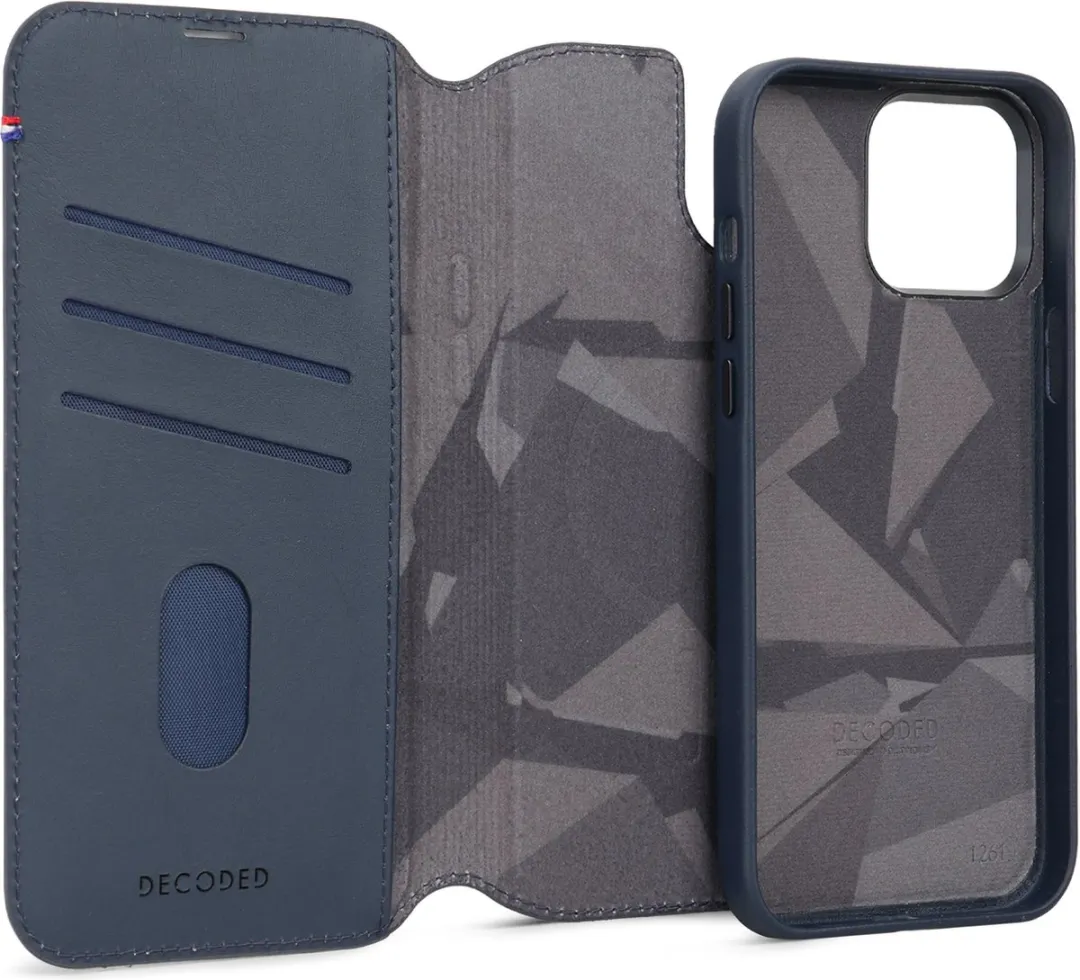 Decoded D24IPO15PDW5NY iPhone 15 Pro Hoesje - Magnetisch 2-in-1 - True Navy Blauw