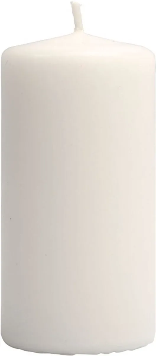 Creativ Company Kaars 10cm Wit