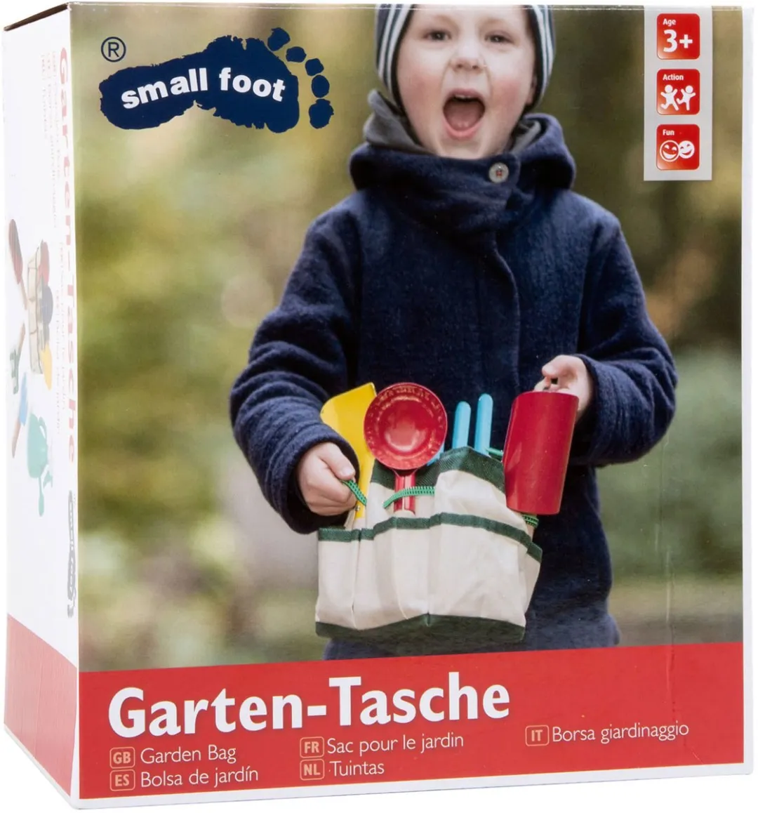 Small Foot Tuintas met Tuingereedschap - 8-delig