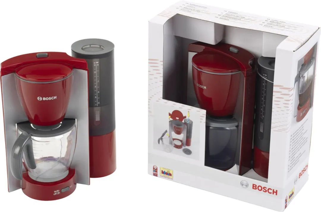 Klein Toys Bosch Speelgoedkoffiezetapparaat - Rood
