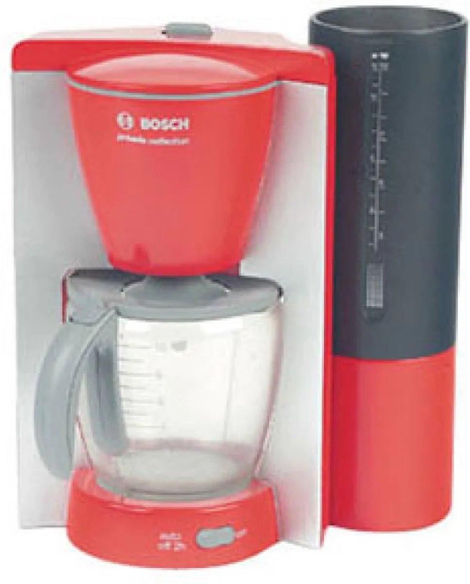 Klein Toys Bosch Speelgoedkoffiezetapparaat - Rood