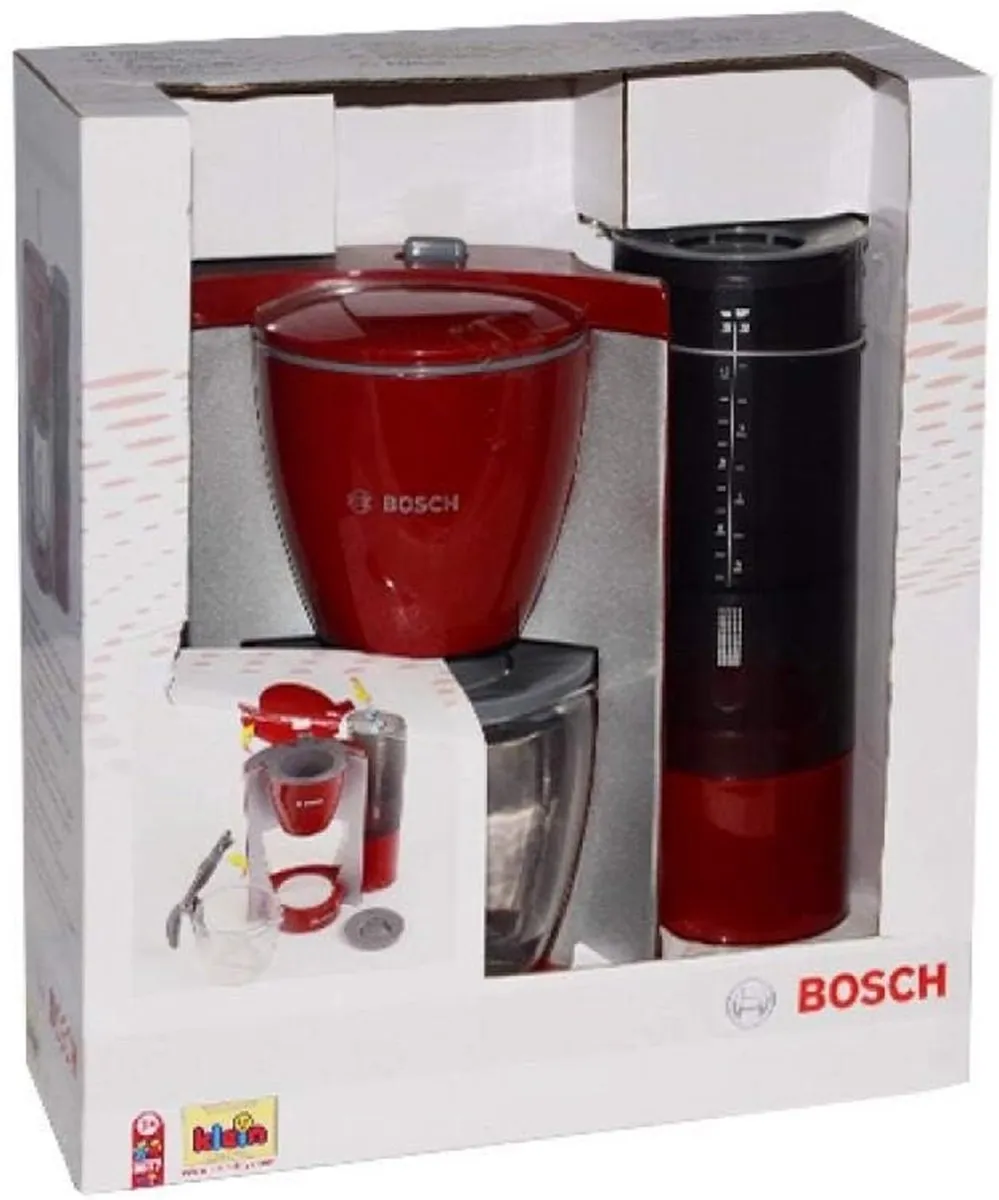 Klein Toys Bosch Speelgoedkoffiezetapparaat - Rood