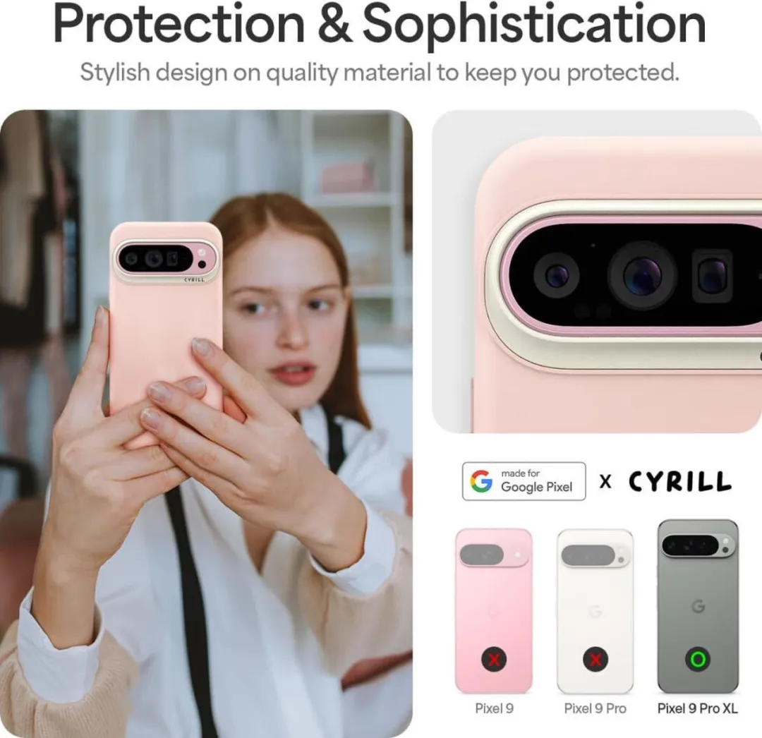 Spigen Cyrill Ultra Color ACS07752 Hoesje - Google Pixel 9 Pro XL - Roze - afbeelding 6 van 6
