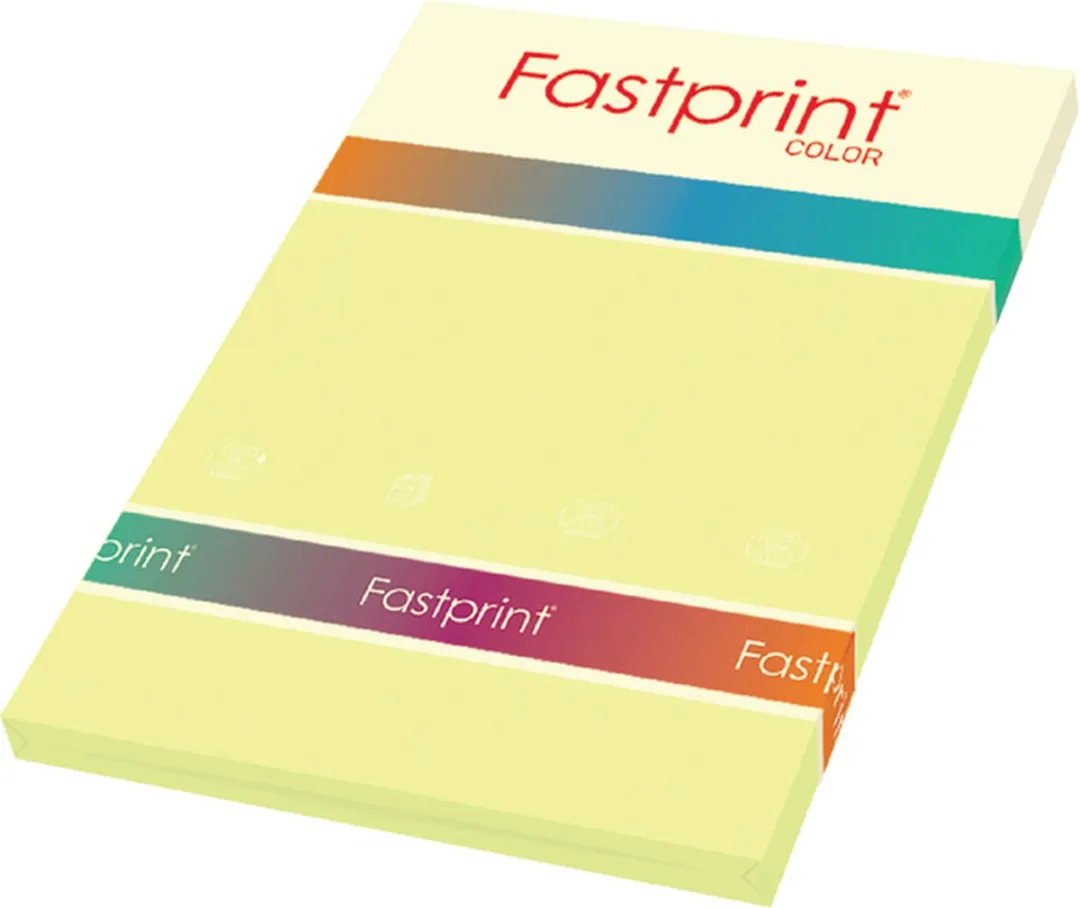Quantore Kopieerpapier A4 160gr Kanariegeel - 50 Vel