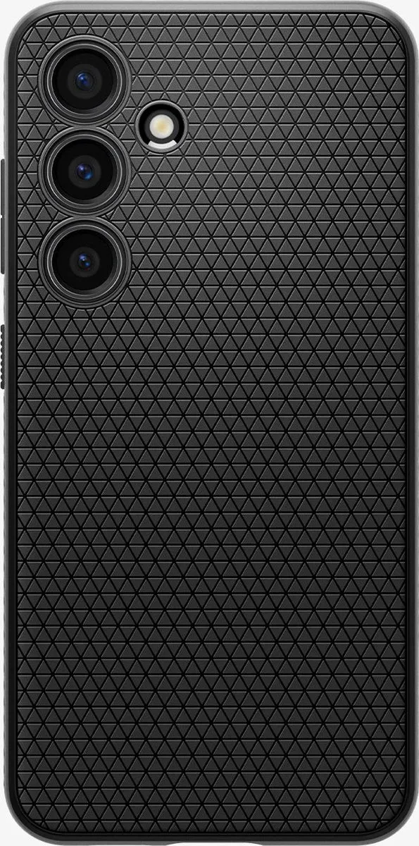 Spigen Liquid Air Hoesje ACS07327 - Samsung Galaxy S24 Plus - Zwart