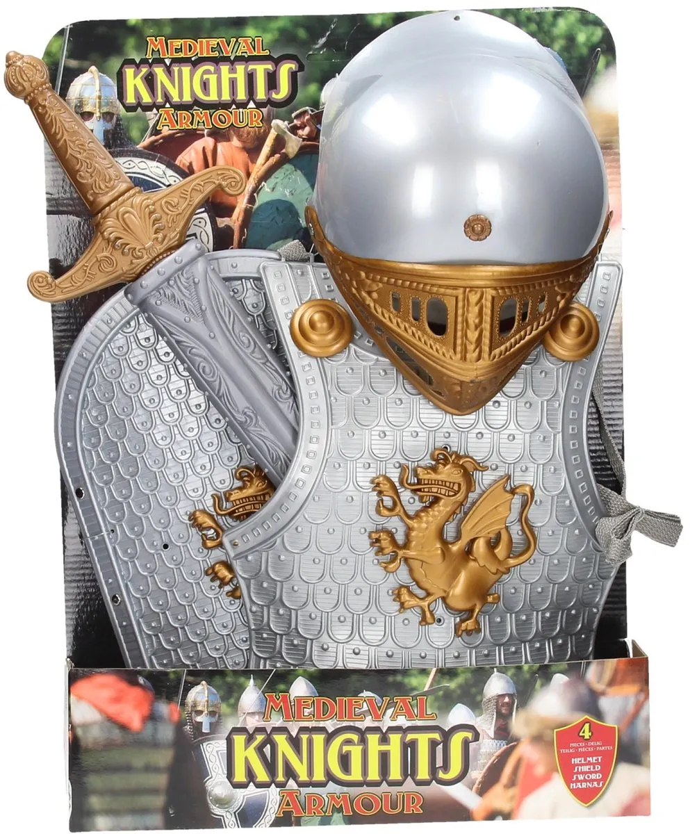 Johntoy Medieval Knights Ridderset - Groot - 5-delig