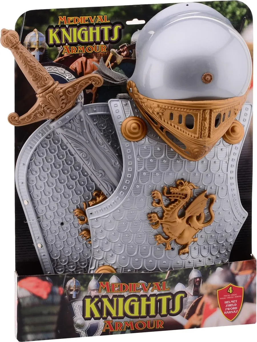 Johntoy Medieval Knights Ridderset - Groot - 5-delig
