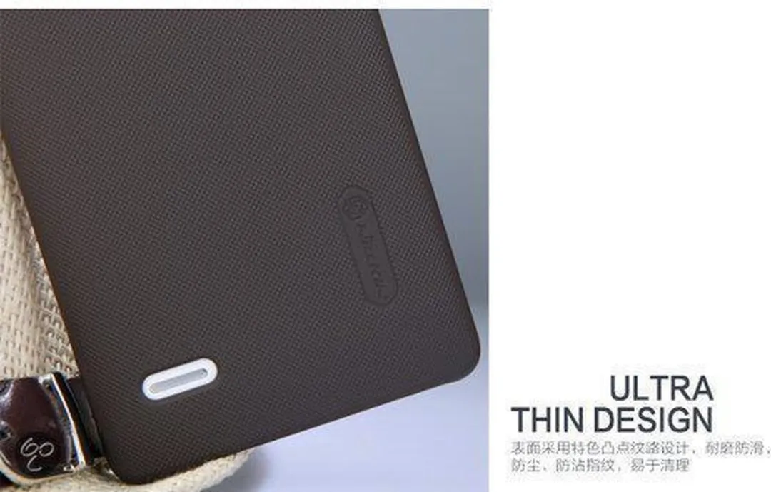 Nillkin Huawei Ascend G700 Back Case - Hard Frosted Shield - Zwart - afbeelding 2 van 3