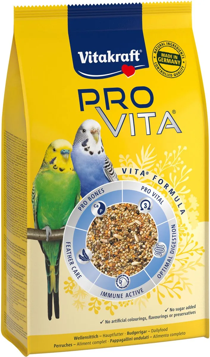Vitakraft Pro Vita Parkiet Vogelvoer 800g