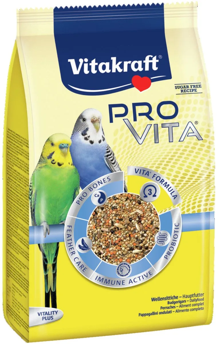 Vitakraft Pro Vita Parkiet Vogelvoer 800g
