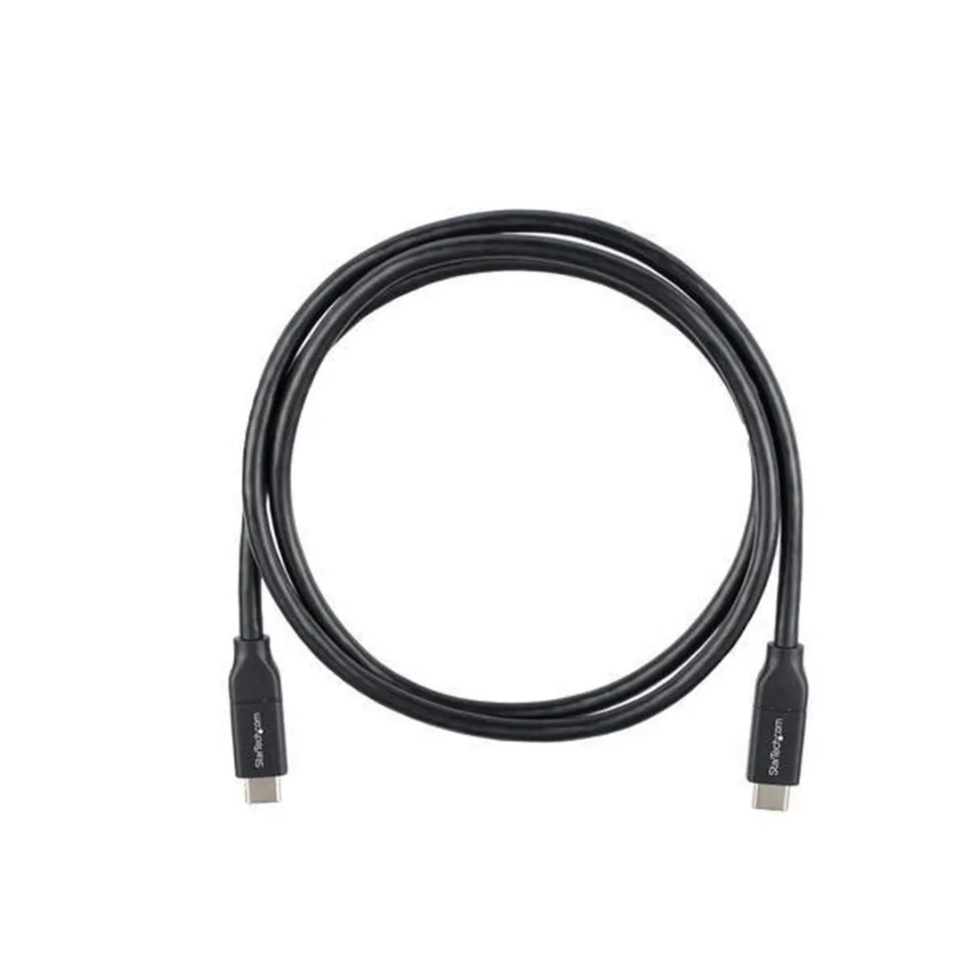 Startech USB2C5C1M USB-C Kabel 1m - Zwart
