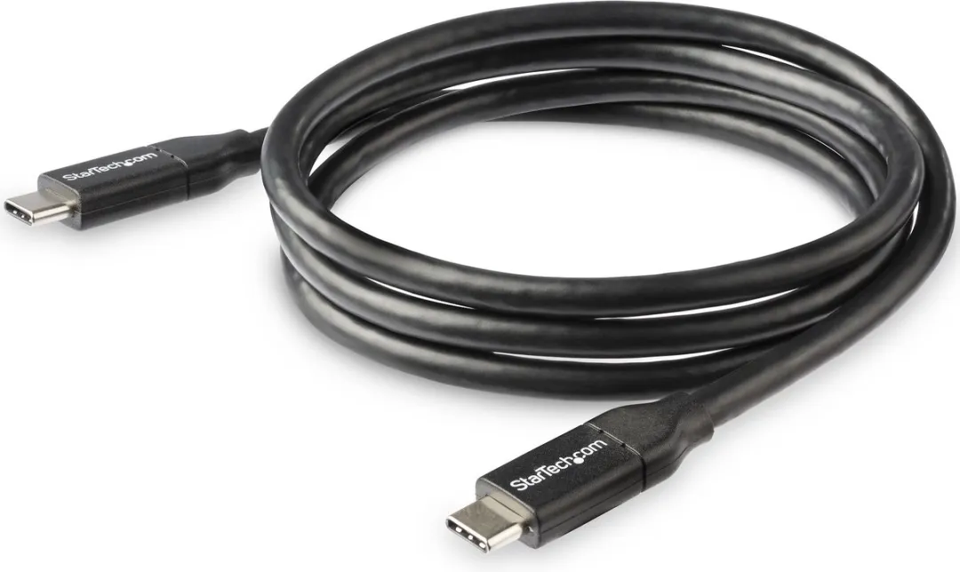 Startech USB2C5C1M USB-C Kabel 1m - Zwart