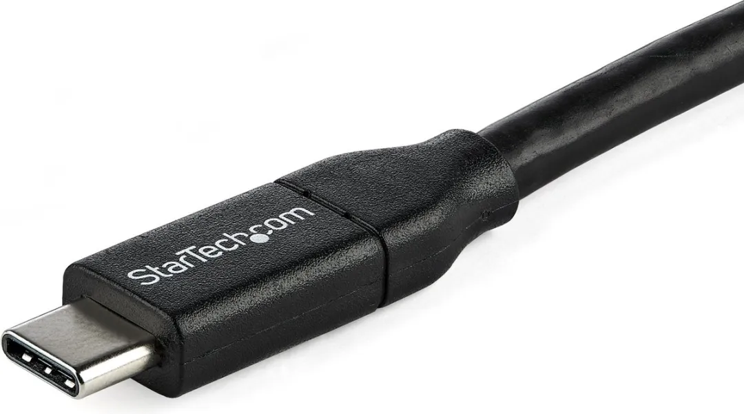 Startech USB2C5C1M USB-C Kabel 1m - Zwart