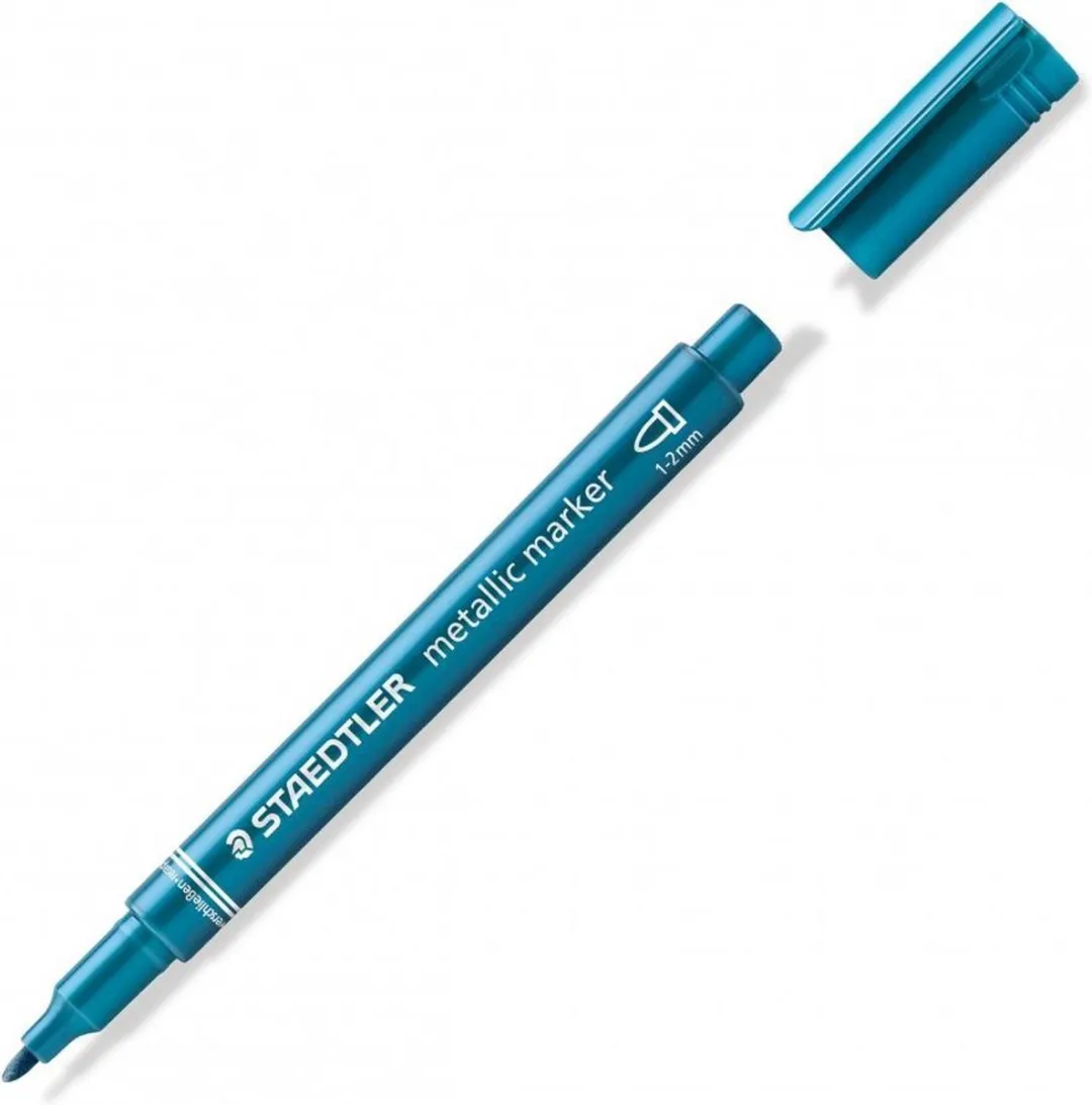 STAEDTLER Markeerpen Metallic Blauw