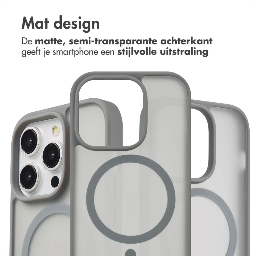 imoshion Hoesje iPhone 14 Pro MagSafe - Grijs