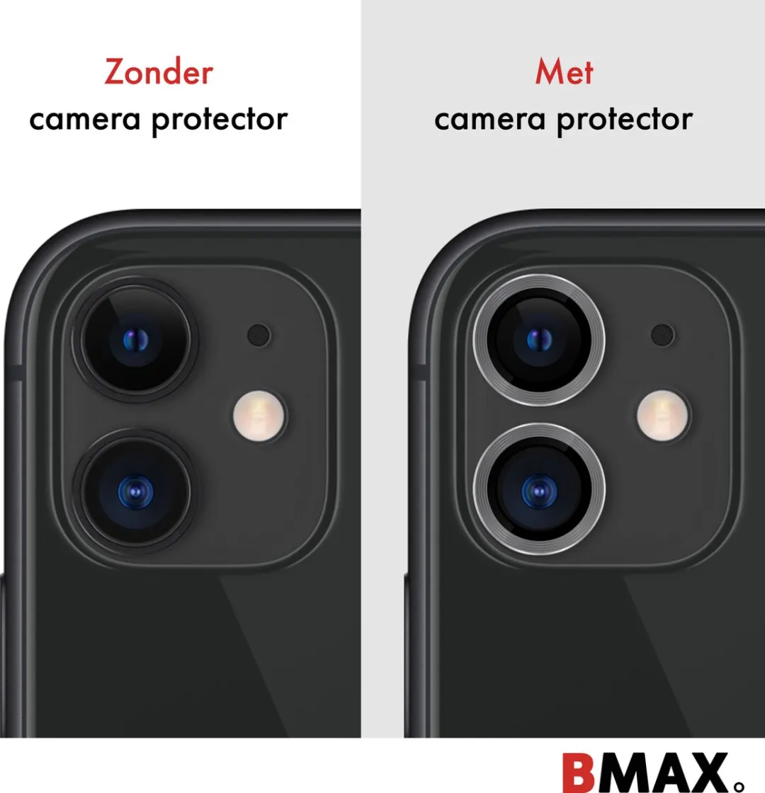 BMAX iPhone 11 Camera Lens Protector - Grijs - afbeelding 3 van 4