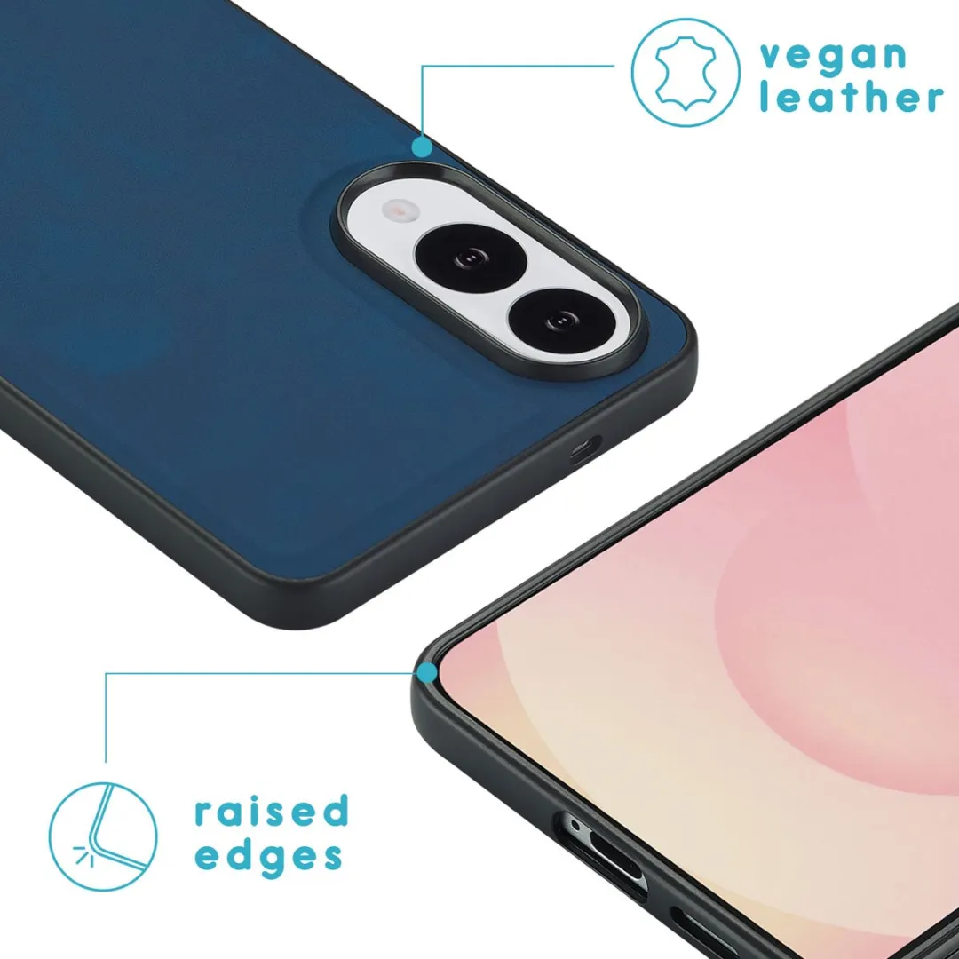 Imoshion Bookcase Hoesje Samsung Galaxy S25 Edge - Blauw