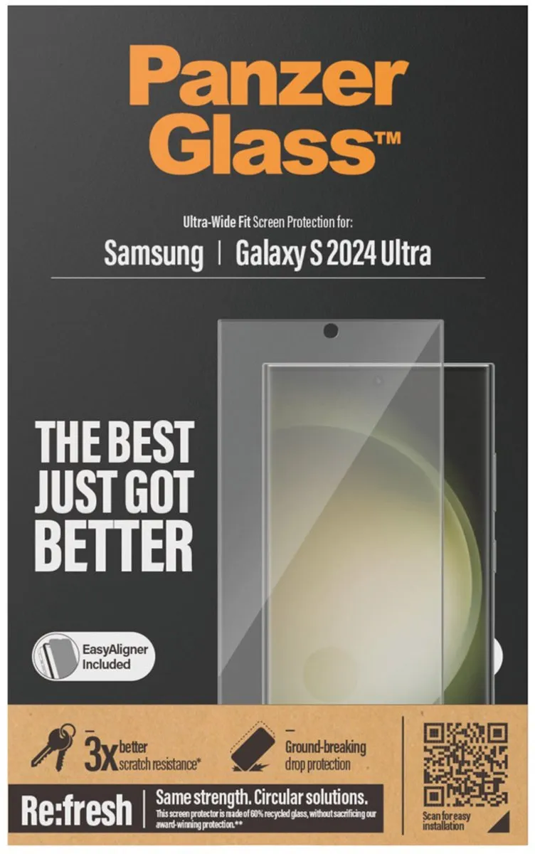 PanzerGlass PZ-7351 Screenprotector Samsung Galaxy S24 Plus - Case Friendly - afbeelding 6 van 6