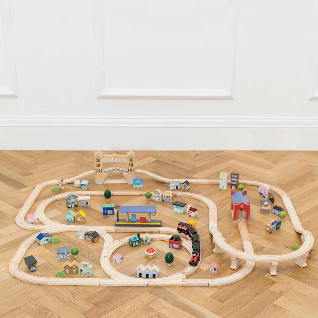 Le Toy Van LTV Treinenset Londen 120 Stuks - Multicolor