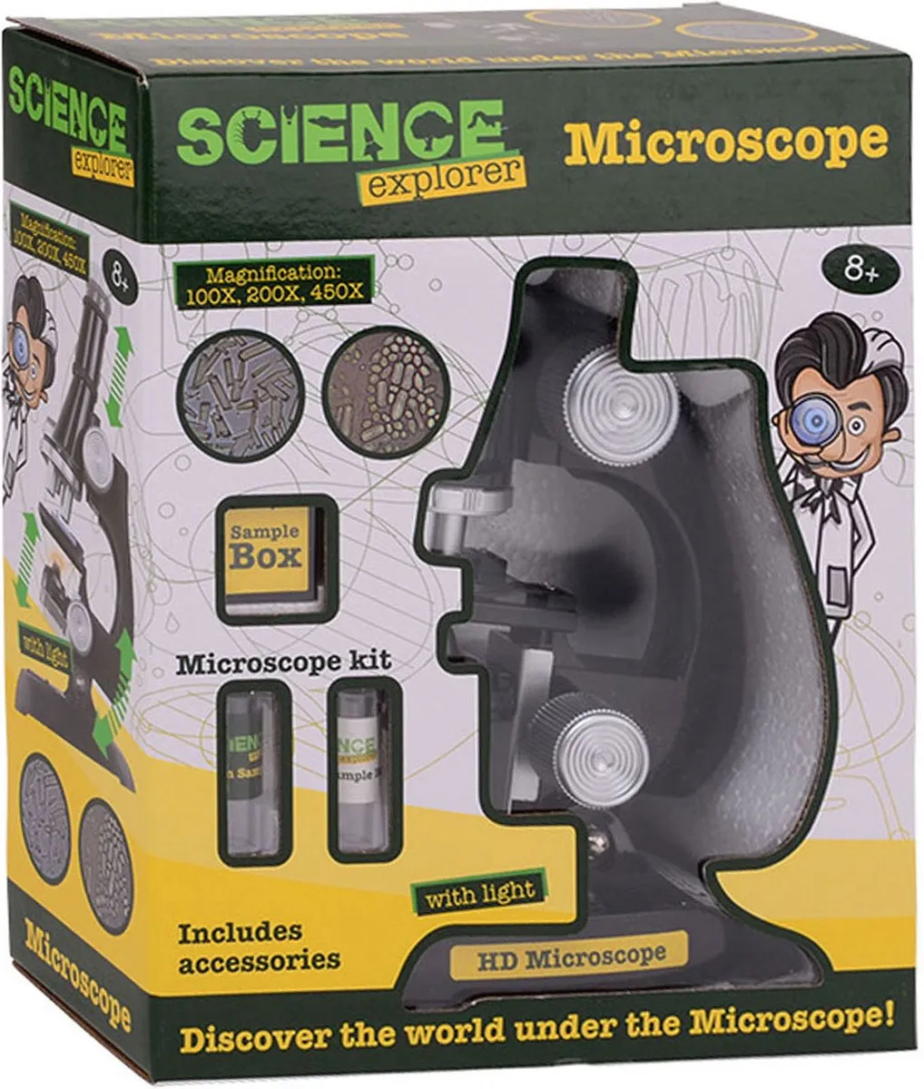 Johntoy Science Explorer Microscoop 29662 - Multicolor