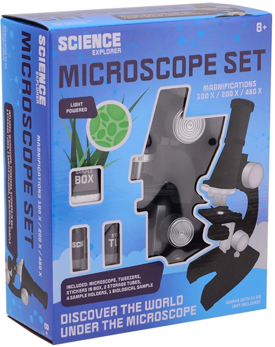 Johntoy Science Explorer Microscoop 29662 - Multicolor