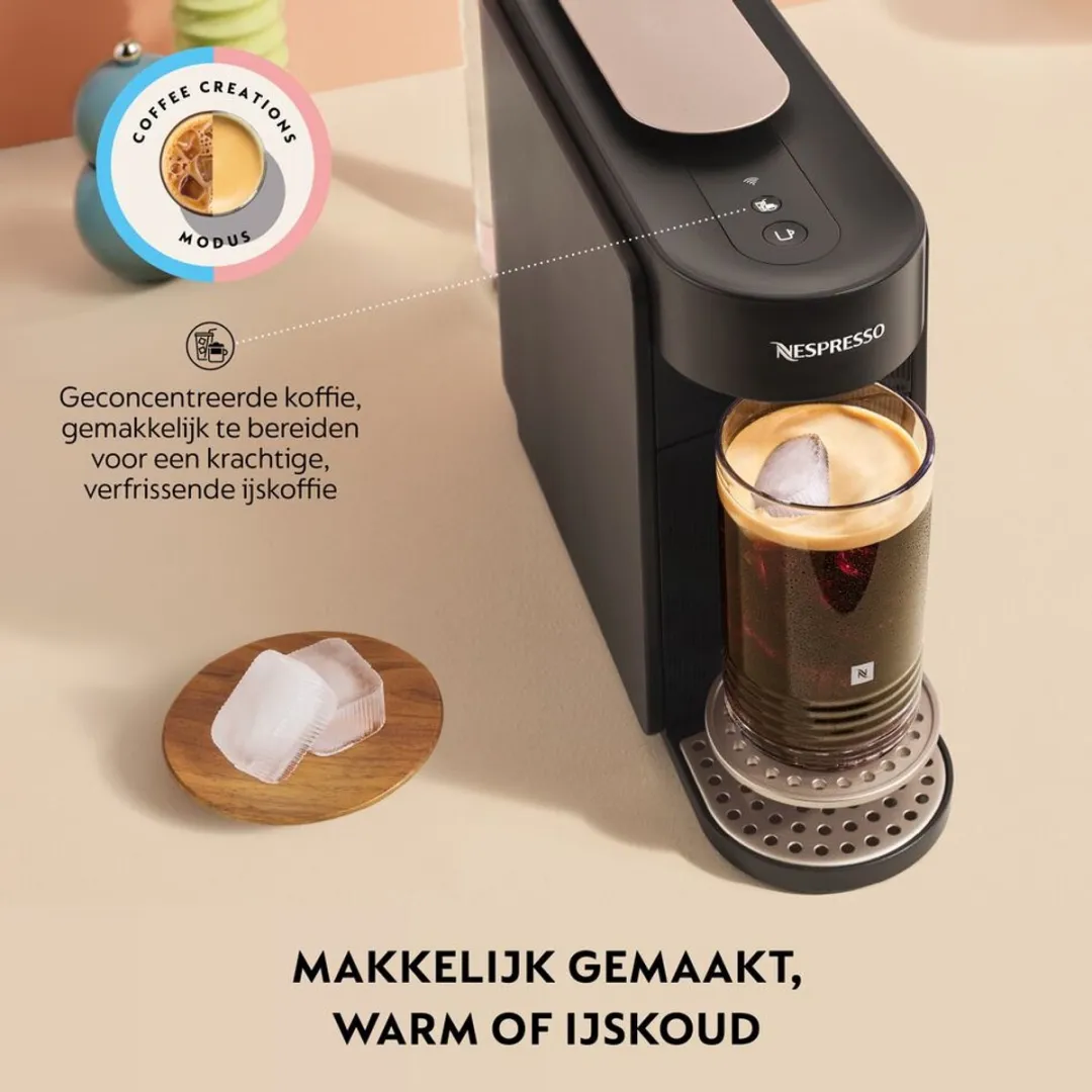 Krups Nespresso Vertuo UP XN9408 Koffiecupmachine - 1100W - Zwart