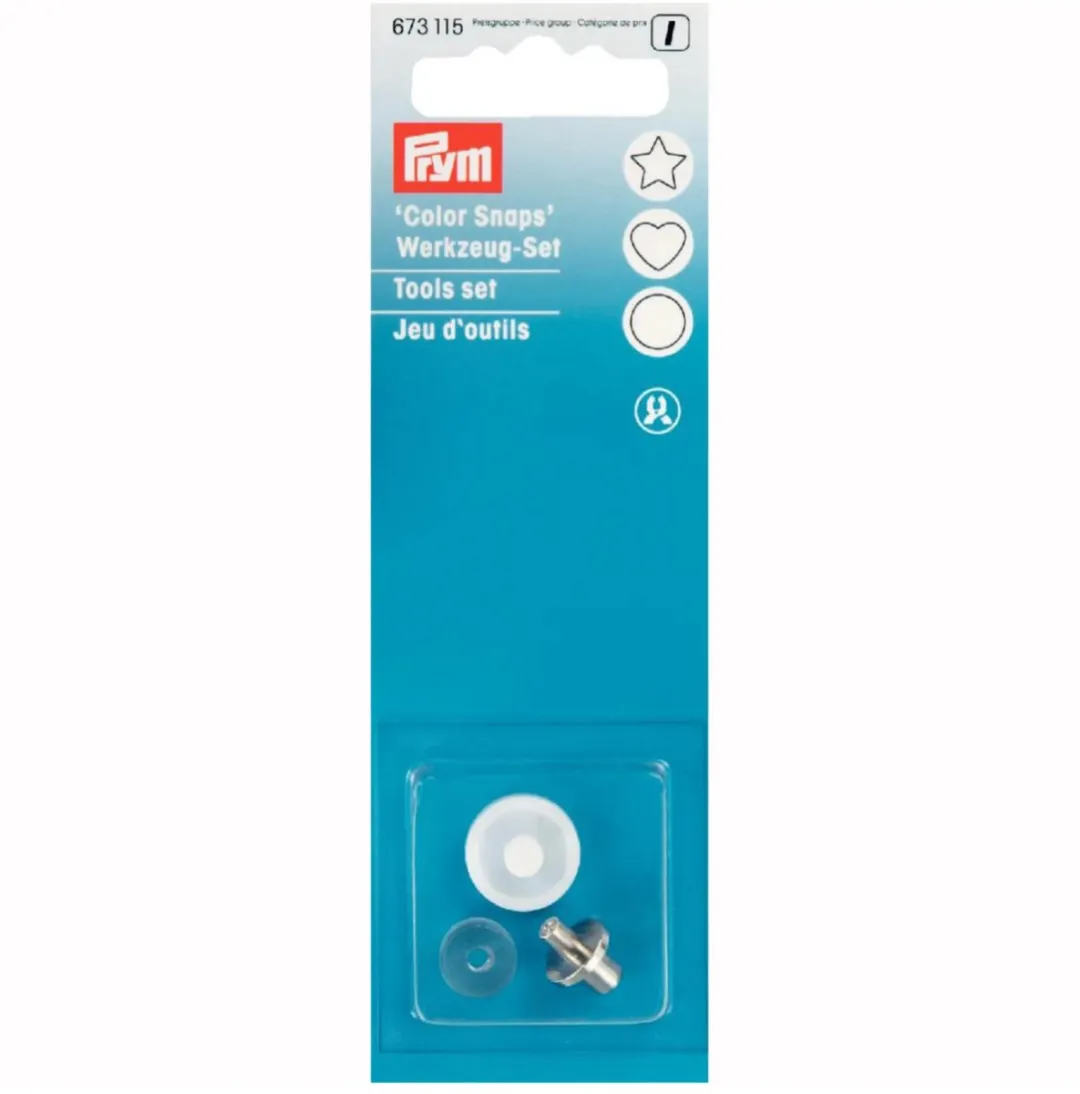 Prym Color Snap Gereedschapset - Multi
