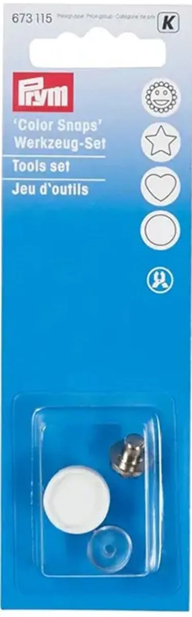 Prym Color Snap Gereedschapset - Multi