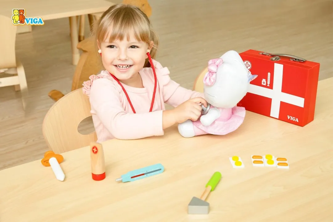 Viga Toys Dokterset Basis Set - 1 Stuks