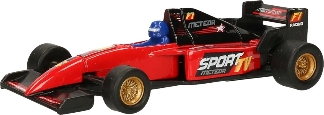 Goki Formule 1 Raceauto Speelgoedset 3 Stuks - Multi