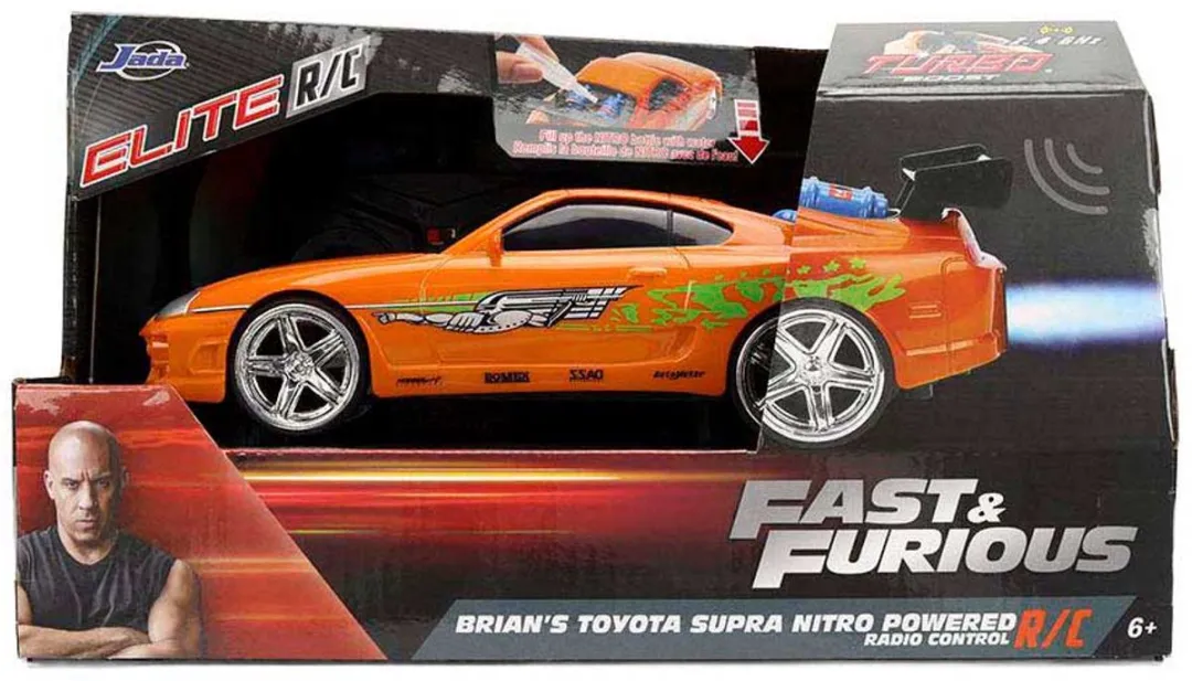 Jada Fast & Furious Vapor 1:24 RC Nitro - Oranje