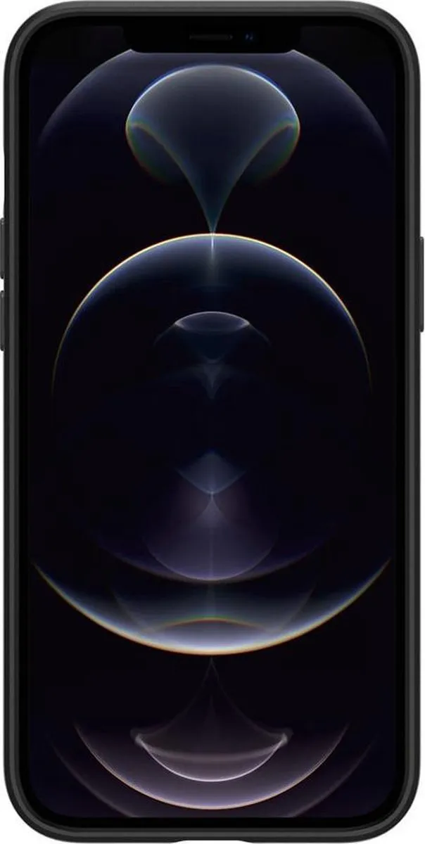 Spigen Thin Fit Air Cushion iPhone 12 Pro Max Hoesje - Zwart