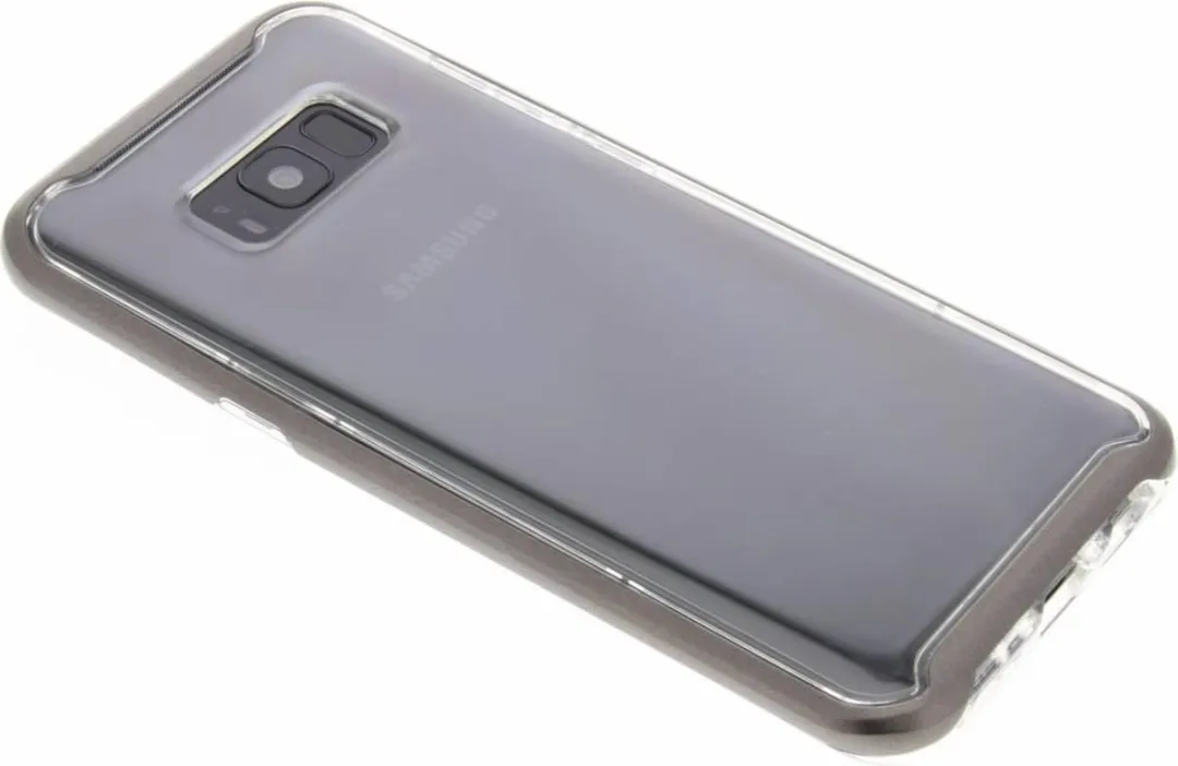 Spigen Neo Hybrid Crystal Hoesje Samsung Galaxy S8+ - Gunmetal