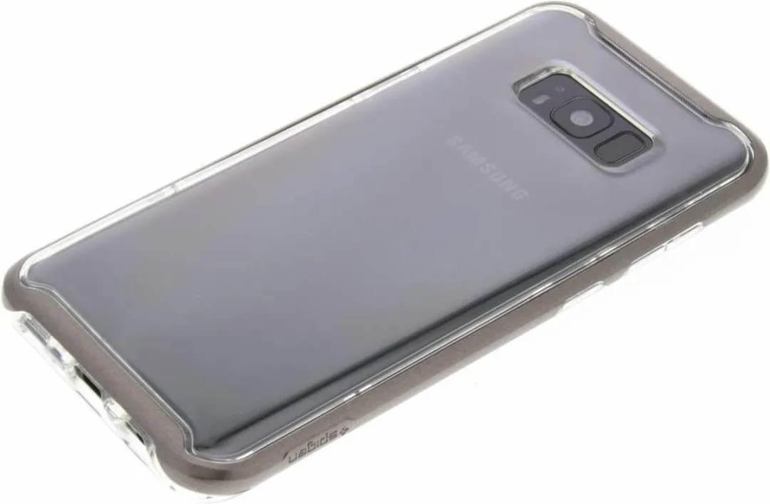 Spigen Neo Hybrid Crystal Hoesje Samsung Galaxy S8+ - Gunmetal