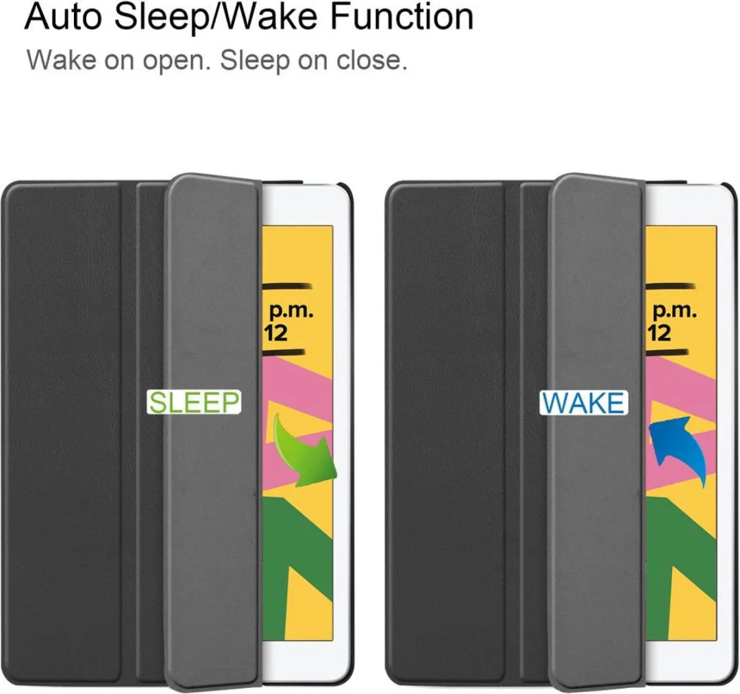 Just in Case Apple iPad 10.2 Hoes - Zwart
