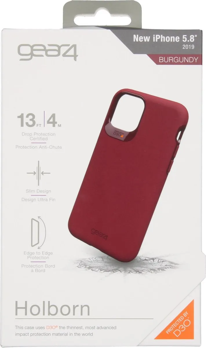 Gear4 Holborn Hoes iPhone 11 Pro - Bordeauxrood - 702003836