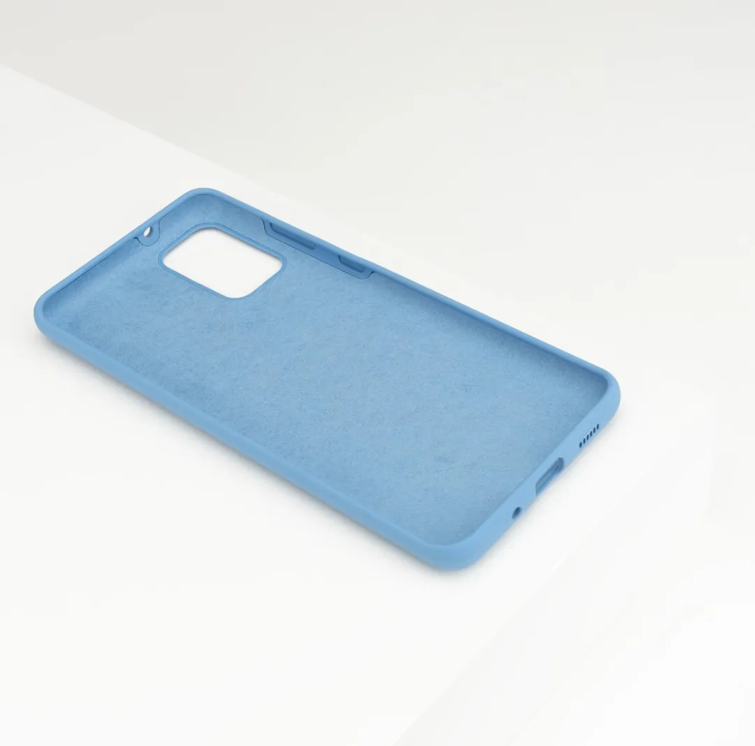 BMAX Siliconen Hard Case Samsung Galaxy S20 Plus - Demin Blauw