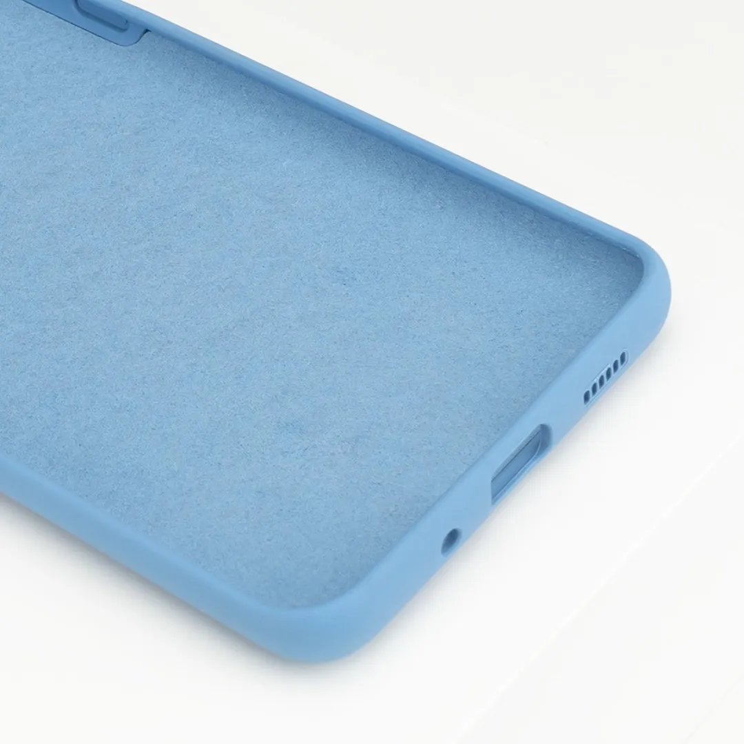 BMAX Siliconen Hard Case Samsung Galaxy S20 Plus - Demin Blauw - afbeelding 6 van 6